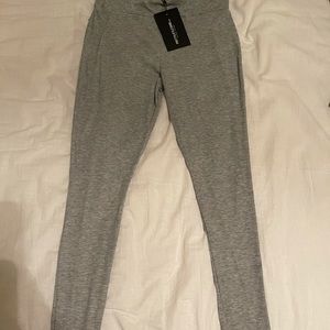 Brand new PrettyLittleThing Ribbed Grey leggings.